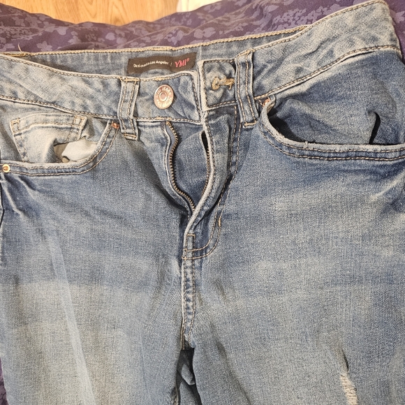 YMI Women's Essential Flare Jeans - Long Inseam - Picture 3 of 6